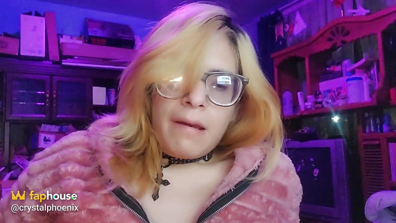 Sissy Wears a Sex Necklace at the Asmr Church