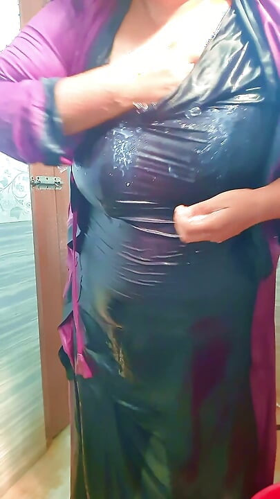 Hot MILF Big Ass & Huge Boobs Arab Stepmom Shower Sex in Bathroom