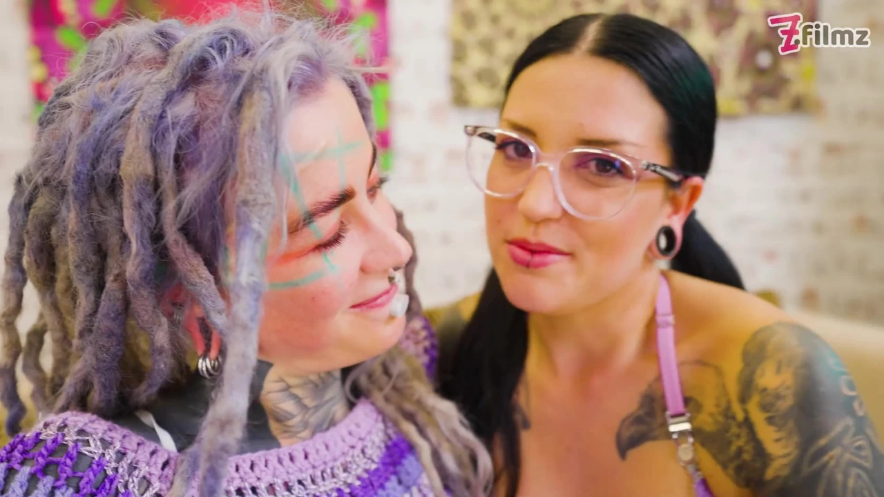 Tattooed Threesome with ATM, ATA & Big Cumshot
