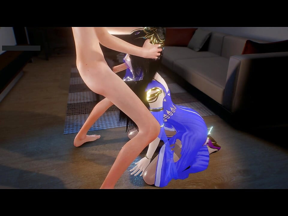 Nữ hoàng cám dỗ hoạt hình: nữ thần đang chờ đợi - Hentai hoạt hình 3d