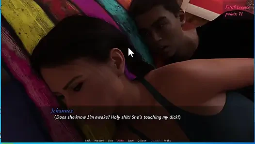 Фетиш локатор No6 - Амбер сделал Йоханнесу минет... Пит трахнул сумон в спальне, пока Йоханн бодрствовал.