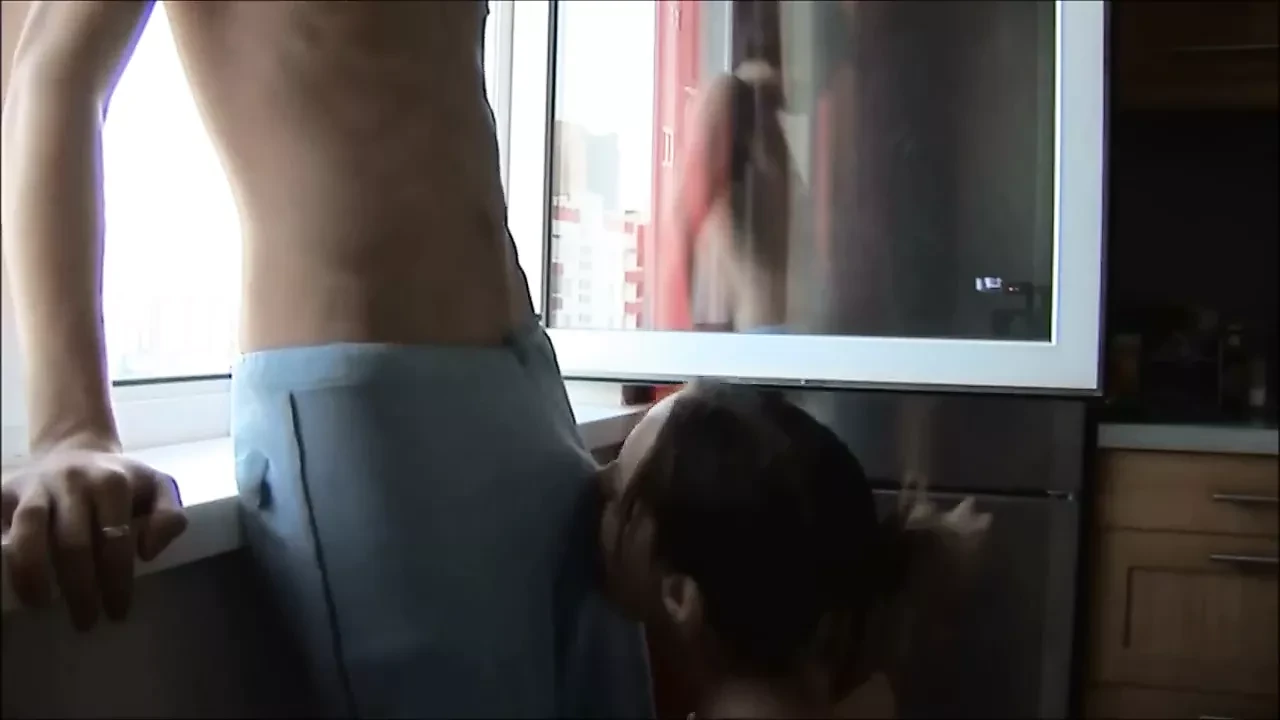 Young couple filmed by friend