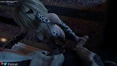 Resident evil Ashley Graham 3D Hentai porno sfm compilatie