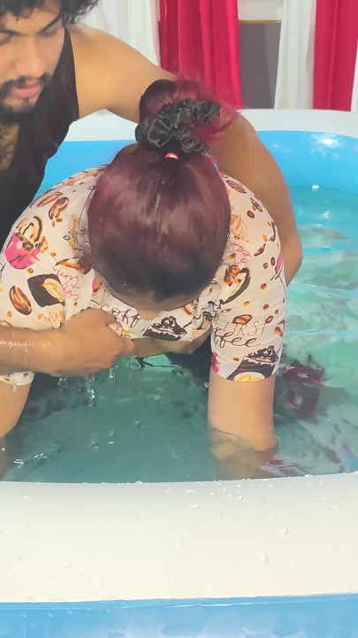 Mallu Couple Swimming Pool Fuck with Blow Job