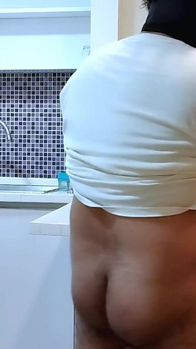 Epic moment from "Big ass wife starts sucking her husband's in the kitchen and kisses."