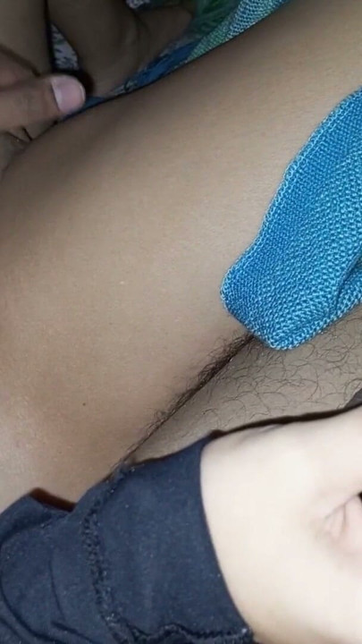 My perverted stepbrother turns me on and wakes me up by touching my juicy pussy while he masturbates | Clip 2