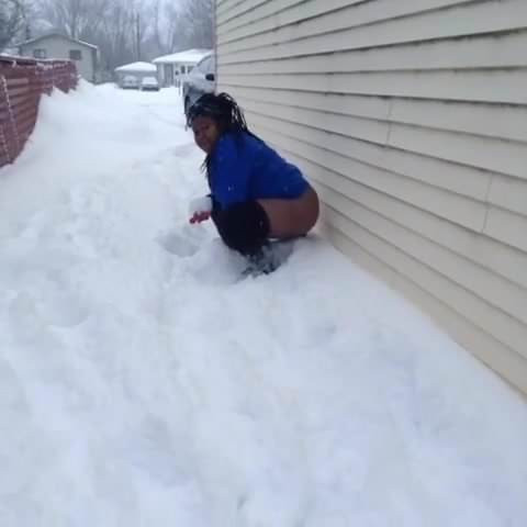 caught squatting