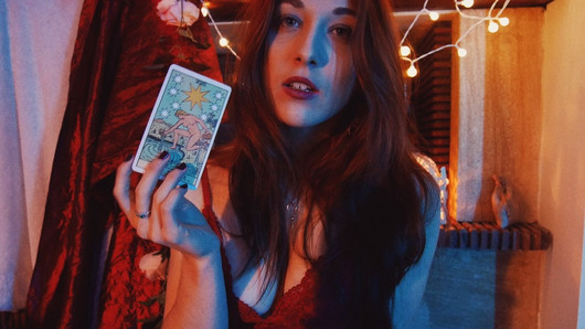 ASMR JOI - The Tarot Game.