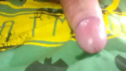 Young Colombian porn with a big penis masturbates for a lot of milk