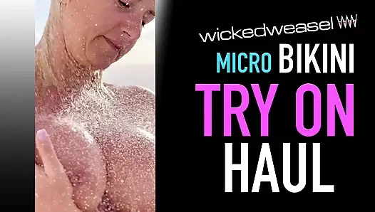 T01 Злая ласка, микробикини, примерка на перегоне