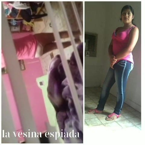 la vesina espiada