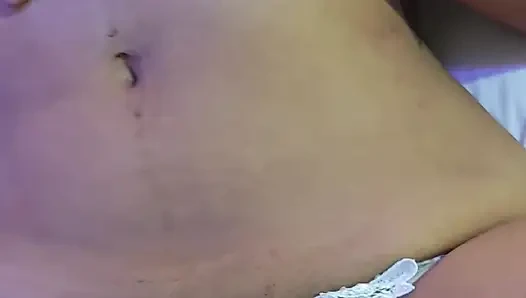 I find her in the room with her lingerie and we fuck