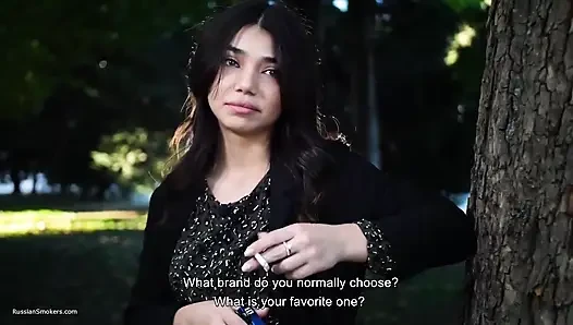 Smoking Interview with Zarina
