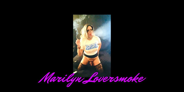 Marilyn Leather Heels Big Cock Smoking Fetish Tease