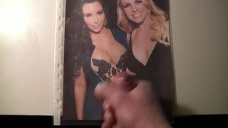 Britney Spears ve Kim Kardashian&#39;a Boşalmak