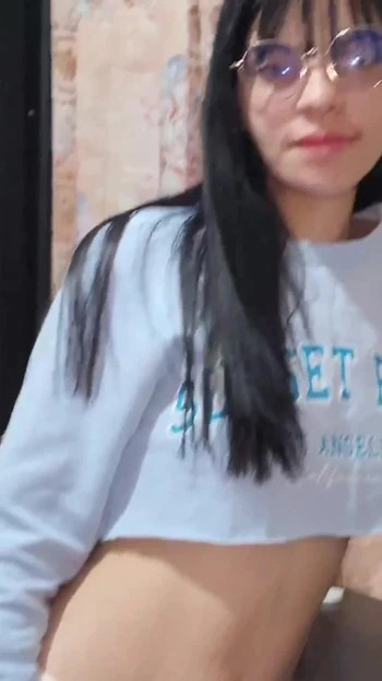 Memorable moment from "Sexy tight pajamas! Laura Rides the hard cock of her ! infidels in pajamas"