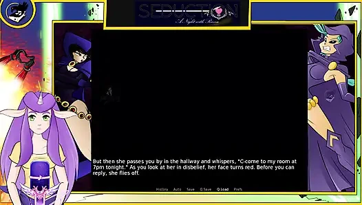 Verführung, eine nacht mit raven, volles unzensiertes spiel