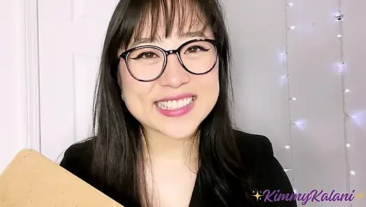 Asian Babe Falls in Love w Your Penis during Medical Study -ASMR- Kimmy Kalani