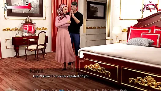 Kehidupan di timur tengah #13 - hicran dan banu seru, turan lagi asik mainin memek banu, murat ngentot banu