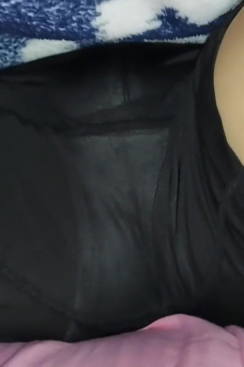 Playing with my pussy with my neighbor's stepsister