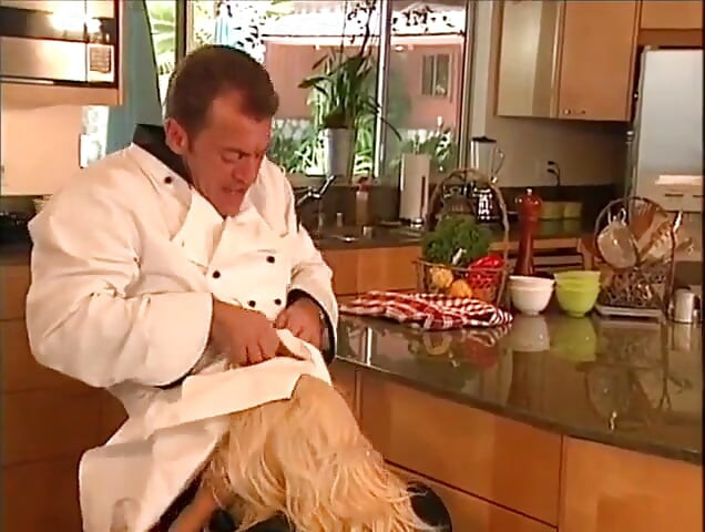 Kitchen sex...cum in mouth