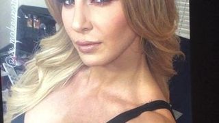WWE Charlotte Flair, трибьют спермы 14
