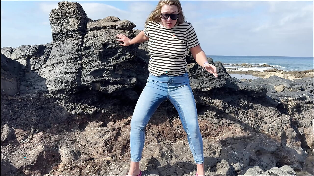 Another Beach Accident - Wet Jeans by the Shoreline