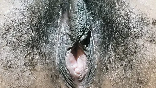 Hot Hairy MILF Pussy Close Up With Seductive Amateur Energy