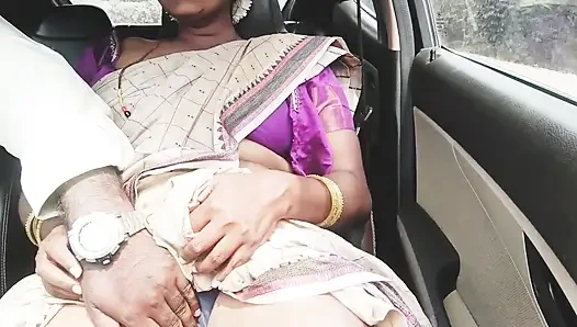 Telugu Stepmom Log Drive with Stepson Gor Sex Telugu Dirty Talks.