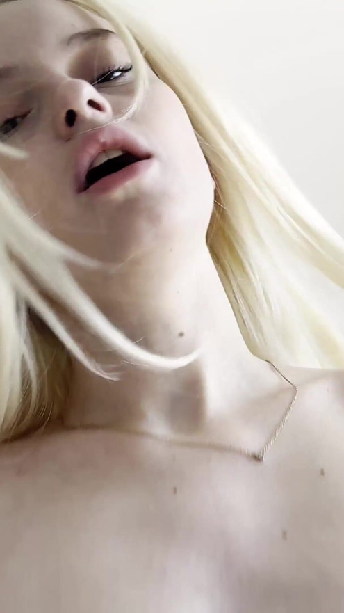 My stepsister noticed that I was jerking off to her photos and wanted to help me! | Clip 1