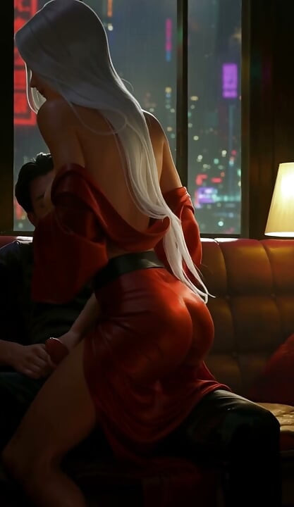 Virtual AI Kink sunar: Yağmurlu Gece Güzeli