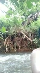 In the river (: