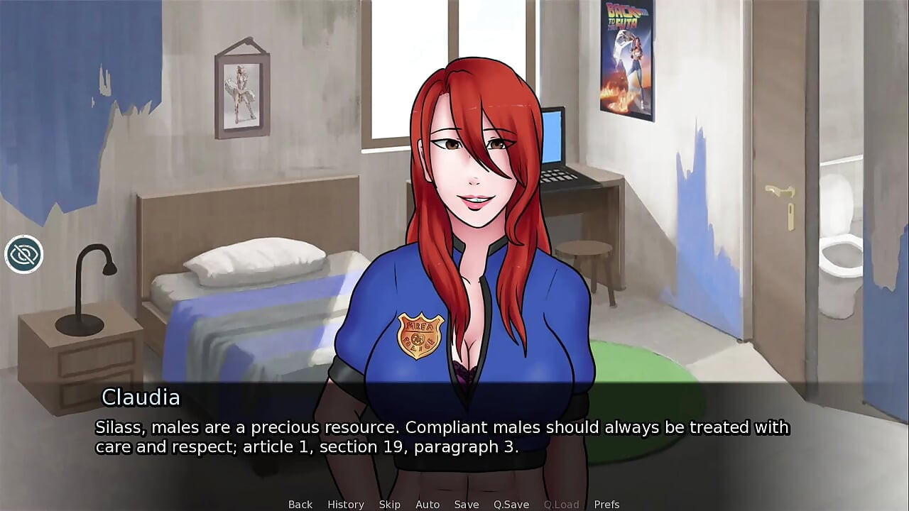 FutaDomWorld v0.9.6 Ep2 Big cock goth futa and gangbang