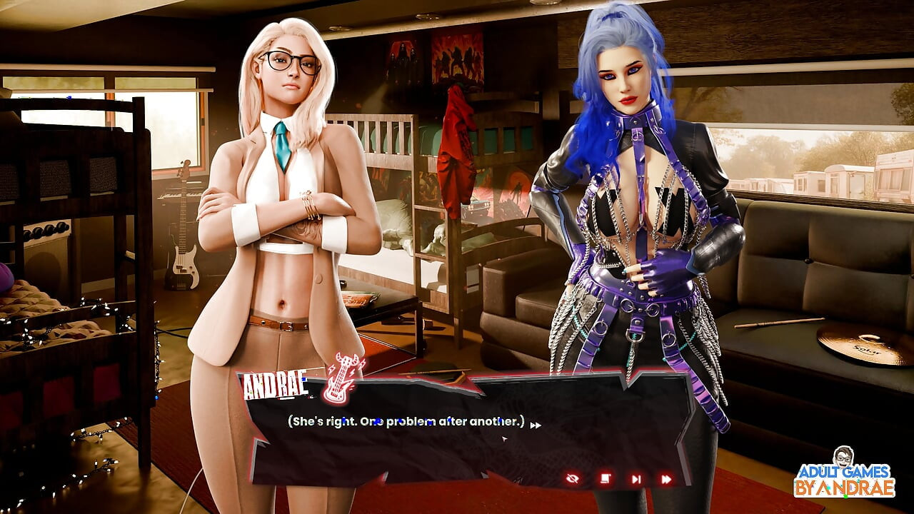 Sex, Sin & Rock'n'roll Gameplay phần 1 - Van Crash, Motel Stop & một khởi đầu mới lạ