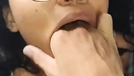 Stepdaughter My Obedient Cleaning My Feet with Her Tongue and Drinking A...