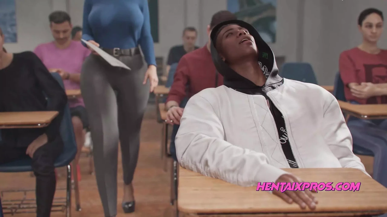 Bí mật nhỏ bẩn thỉu của giáo viên: bú con cu to đen của học sinh của cô ấy - Hentai không kiểm duyệt