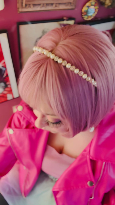 Your Sweetheart, Tina Snua, Looking cute And Smoking A Cigarette For You - OMI OME Snap Inhles Smoke Rings | Clip 1