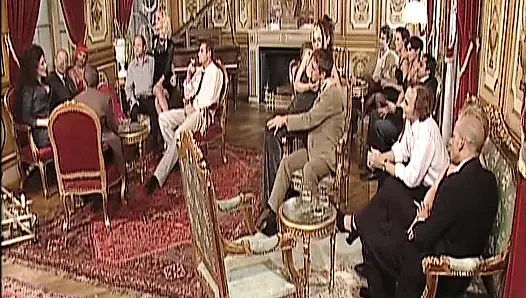 Tattooed Brunette German Cougar Gets Anal Drilled in Vintage