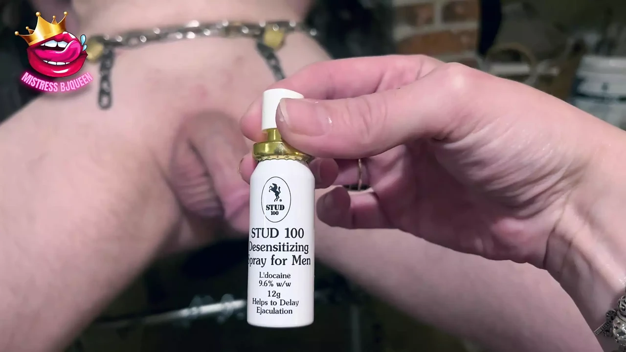 因邋遢深喉口交而从贞操贞操带中解锁，不允许射精并被锁回去