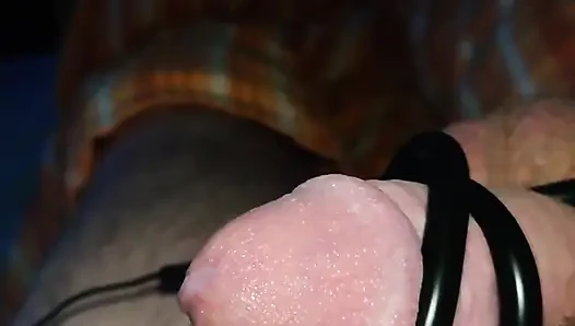 Ön cum ve küçük penis ile e-uyarım
