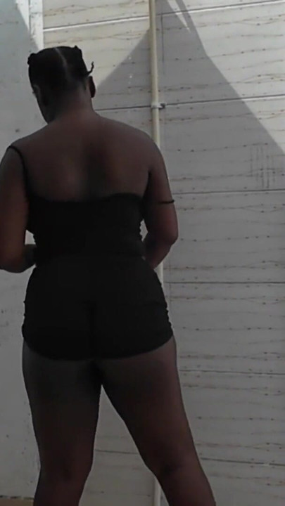 Bad Bitch Ebony In Hot Sun Full Of Ideas Dirty Talking Her Way The Whore Slut Went Wild Take Out Big Pierced Tits - Mastermeat1 | Clip 1