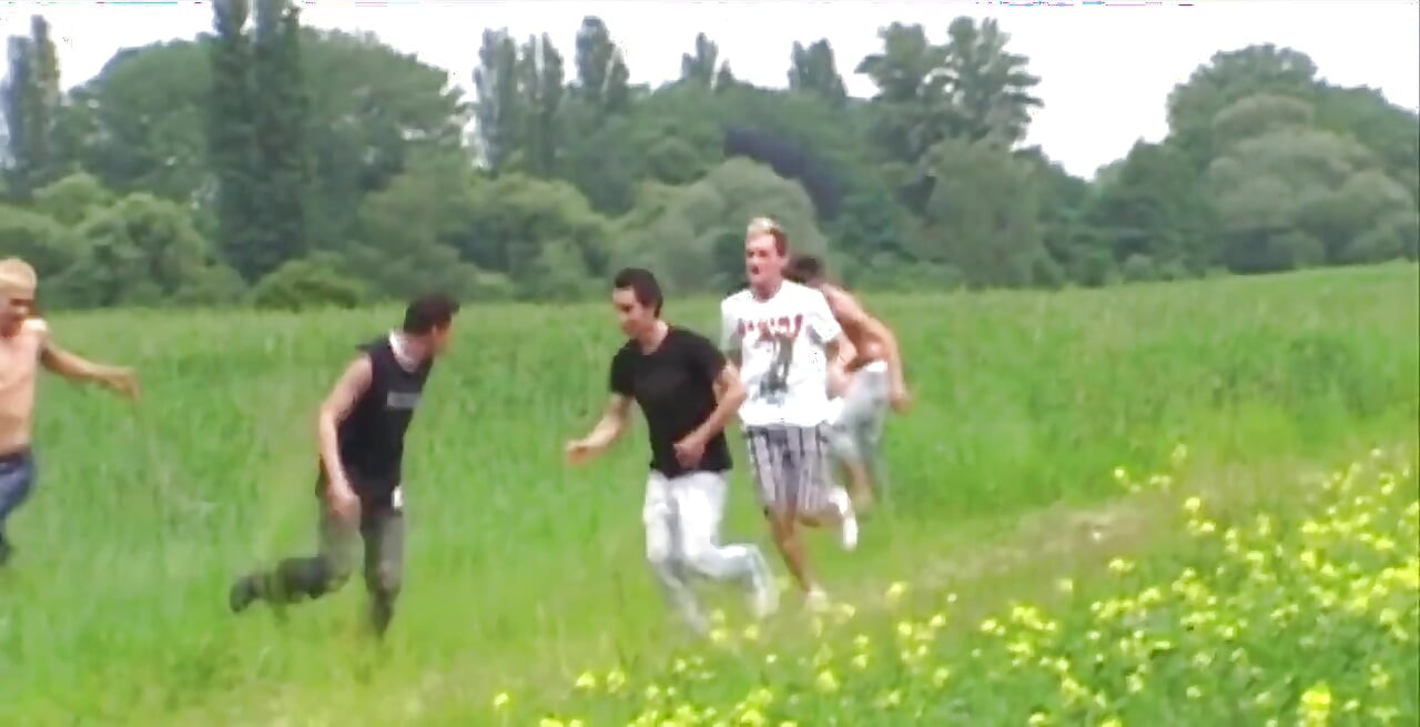 Peer Paulus and His Friends Enjoy the Morning in the Nature