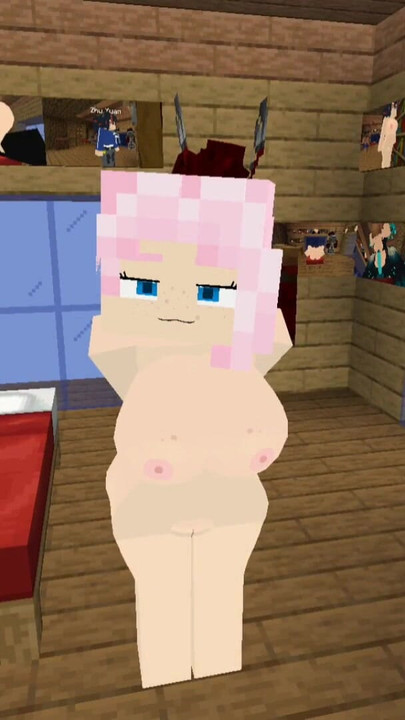 Unforgettable moment from "Minecraft Jenny Mod Fapcraft Jenny and Zoey are here to fuck and have a threesome"