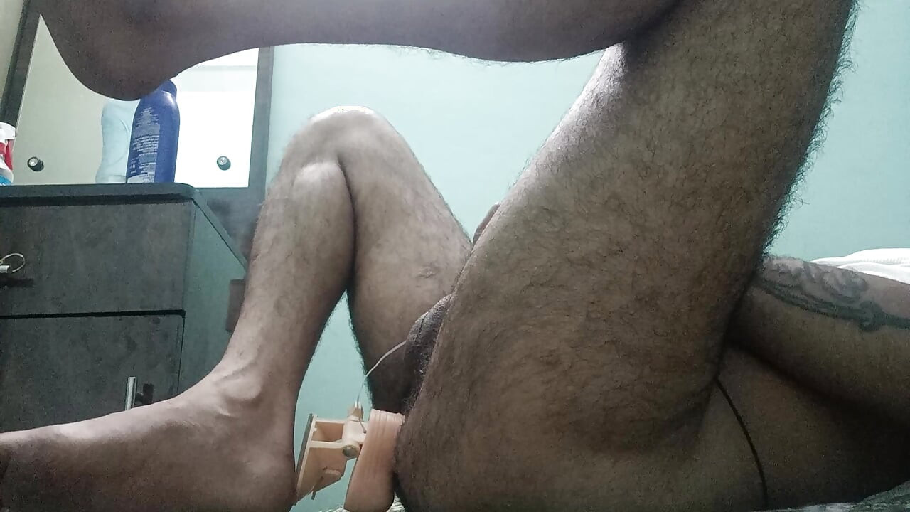 Indian desi man enjoy masterbation show with neighbour uncle and dildo vibrator