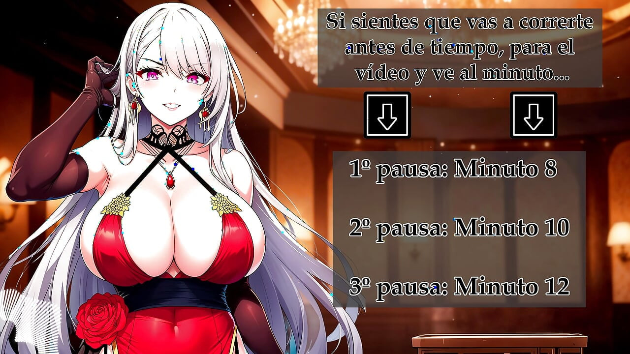 Spanish audio JOI Roleplay. Your mistress takes your cage... but she won't let you cum!