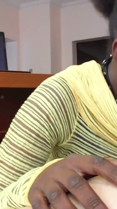 African Rock Chick Giving Sloppy Throat to White Tourist | Clip 1