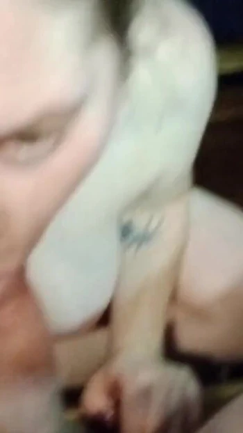 Powerful moment from "I gave a blowjob in the sauna and swallowed the sperm"
