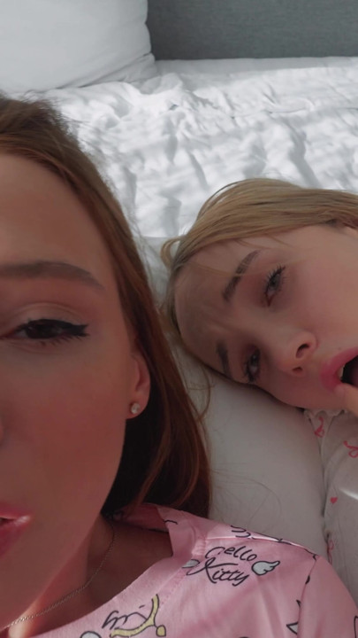 Hardcore College Threesome Ends With Babes Loaded Internally