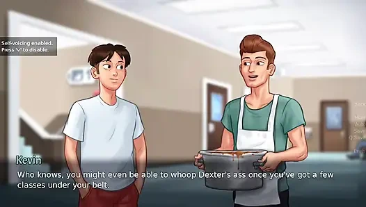 Summertime saga 1st day at college