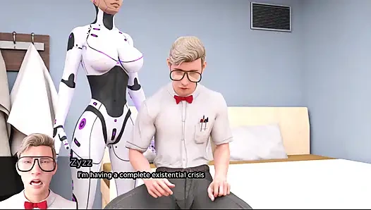 SEXBOT - у нее был оргазм на моей подушке